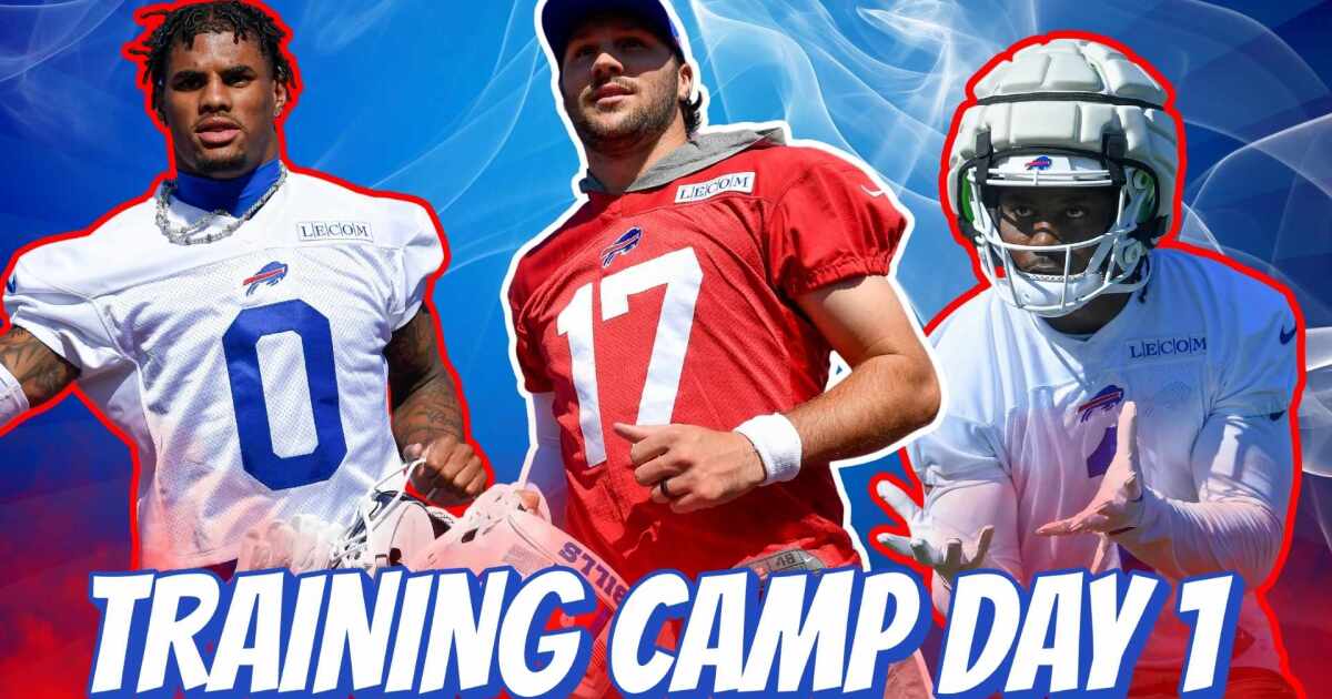 5 Observations from the first day of Buffalo Bills training camp