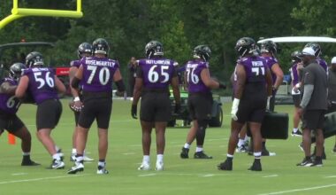 Ravens embrace scorching heat on day 3 of training camp as defense shines