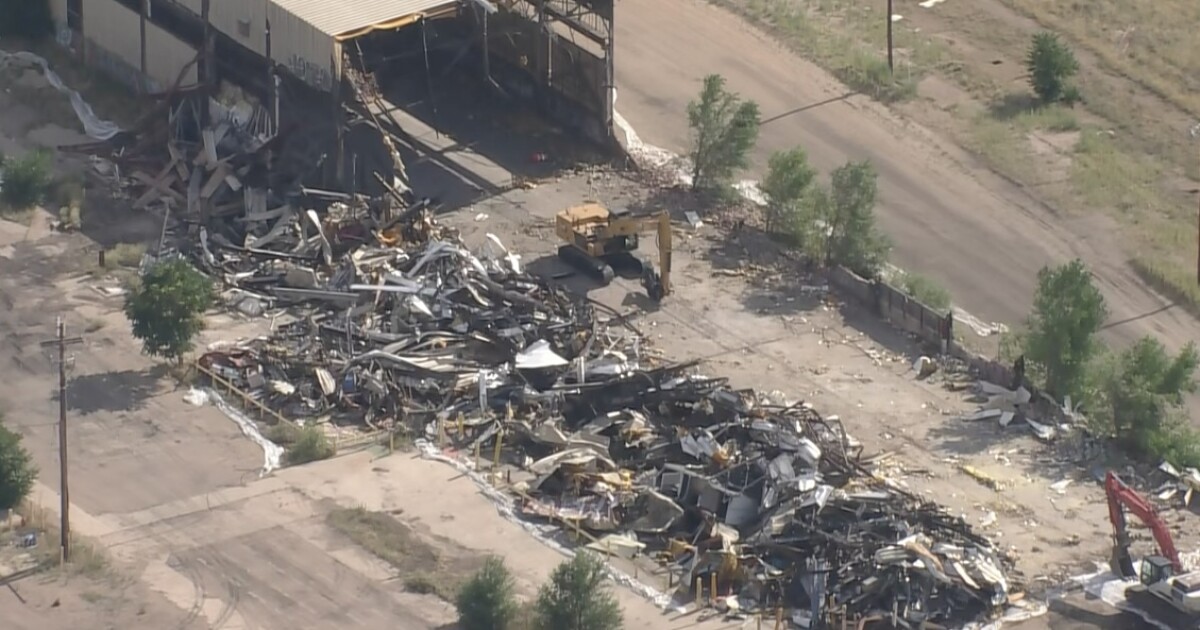 Burnham Yard buildings demolished amid speculation about future Broncos stadium