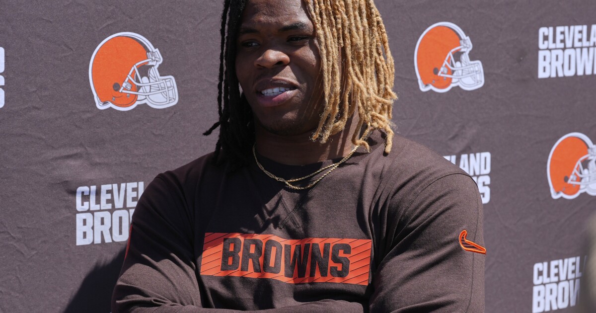 Cleveland Browns player Quinshon Judkins arrested for battery in Ft Lauderdale
