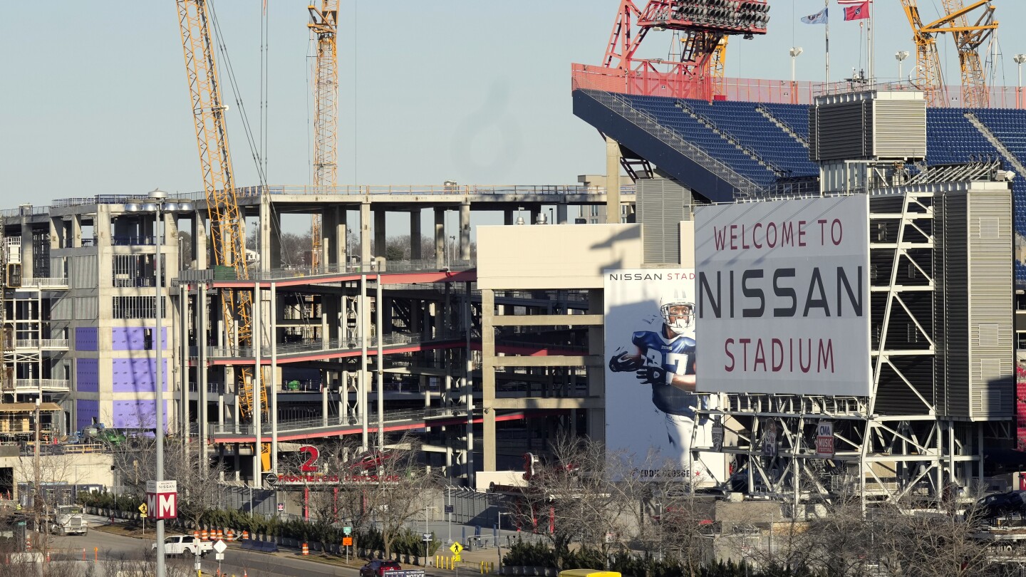 One year in, the Titans still on target for finishing their enclosed stadium by February 2027