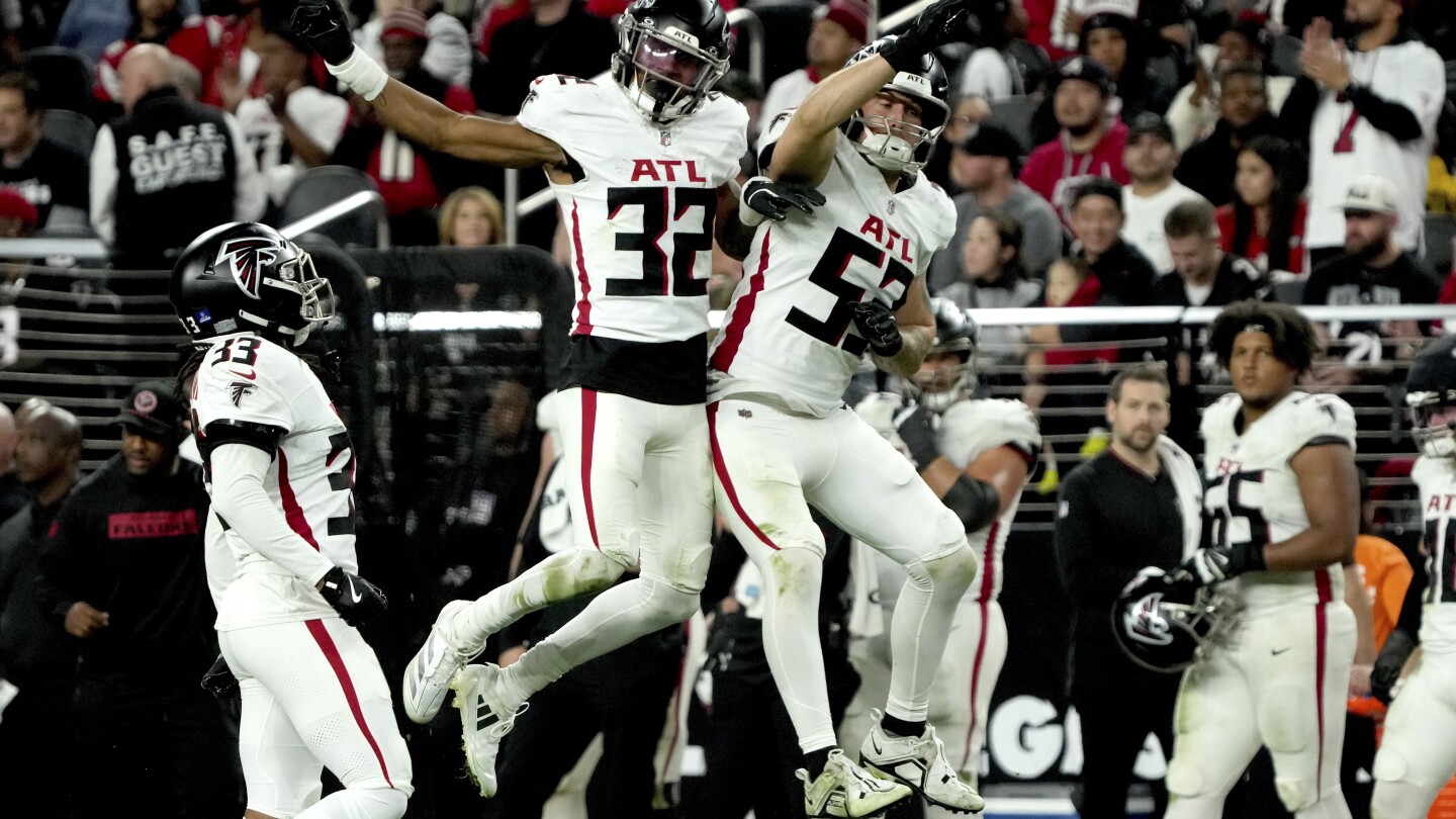 Cousins and Falcons do just enough to beat Raiders 15-9 and keep pace with Bucs in NFC South