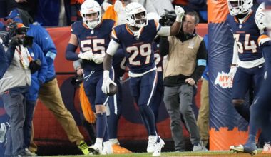 McMillian's pick-6 helps Broncos spoil career nights by Winston and Jeudy and beat Browns 41-32