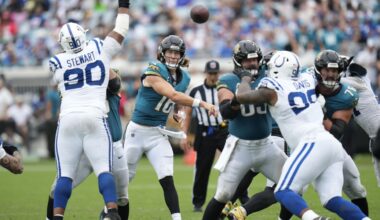 Lawrence comes up big on his birthday and leads the Jags to their 1st win, 37-34 over the Colts