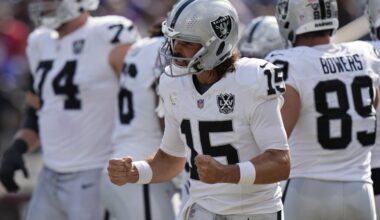 Gardner Minshew rallies Raiders past Ravens 26-23 with 3 fourth-quarter scoring drives