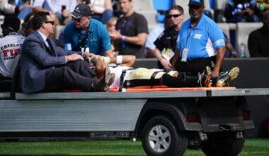 Saints WR Chris Olave discharged from hospital after concussion, to return to New Orleans with team
