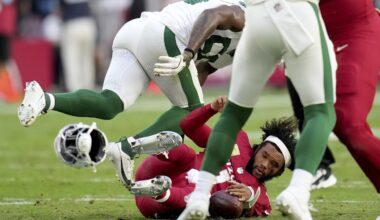 Brilliant performance by Kyler Murray leads Cardinals over Jets 31-6 for 4th straight victory