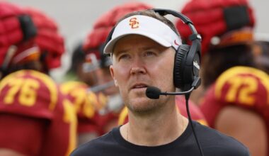 At sagging USC, Lincoln Riley should be on the hottest of hot seats