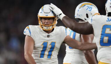 Chargers' only points come on field goals in loss to Cardinals
