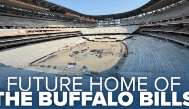 An inside look at the construction of the future home of the Buffalo Bills
