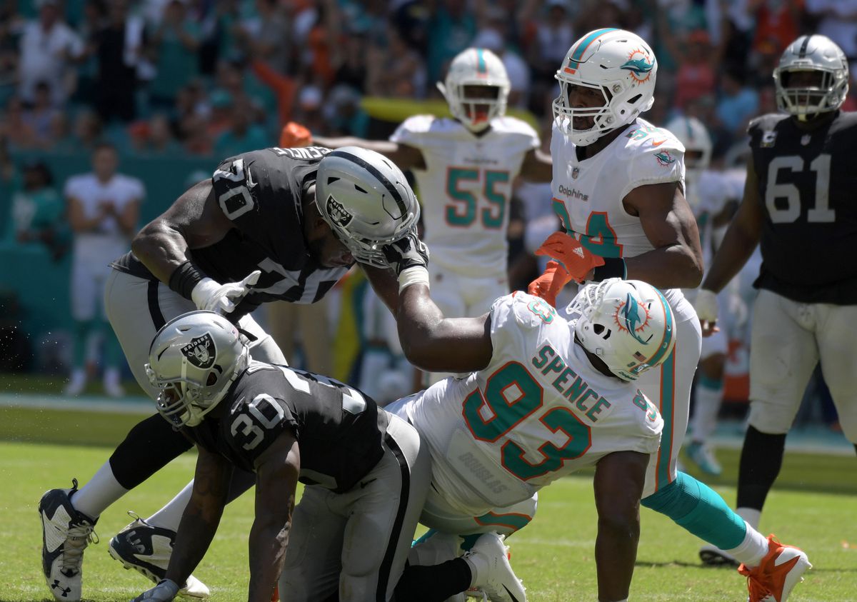 NFL: Oakland Raiders at Miami Dolphins