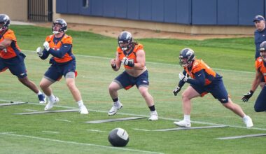 Offensive line snap percentage as a measure of offensive line health