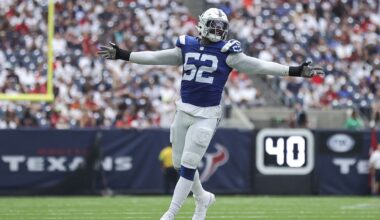 Samson Ebukam is ready to get rolling again with the Colts