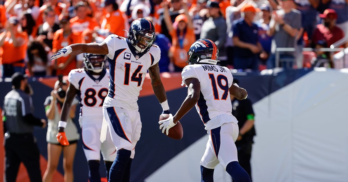 Who will step forward at wide receiver for the Denver Broncos in 2025?