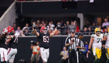 Atlanta Falcons roster: Chris Lindstrom ranks 29th-best NFL player, best OG in football