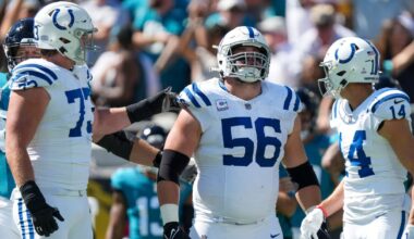 Colts G Quenton Nelson is a Candidate to win NFL’s Inaugural ‘Protector of the Year’ Award