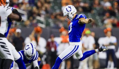 Colts kickers miss the mark from distance on Day 3