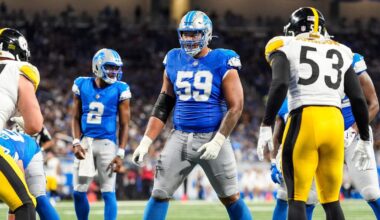 Detroit Lions 2025 training camp preview: All eyes on Giovanni Manu, OT