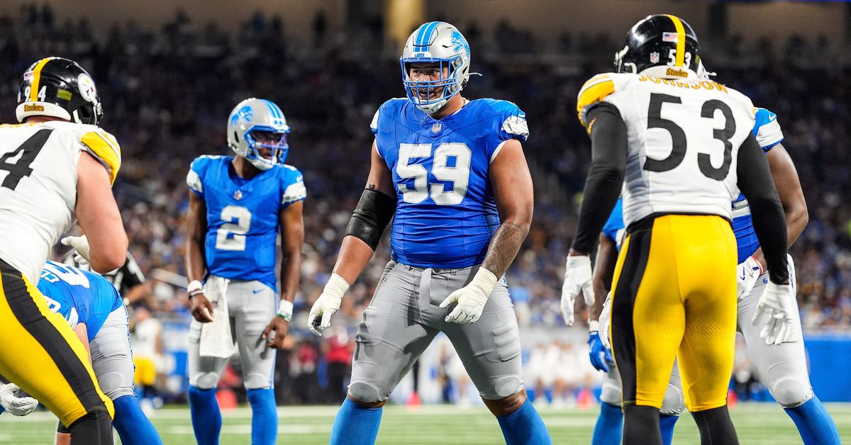 Detroit Lions 2025 training camp preview: All eyes on Giovanni Manu, OT