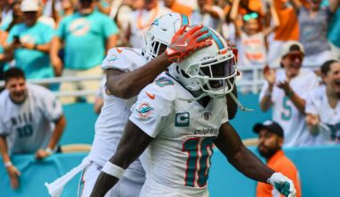 Tyreek Hill still ranks highly in ESPN wide receivers list despite down year