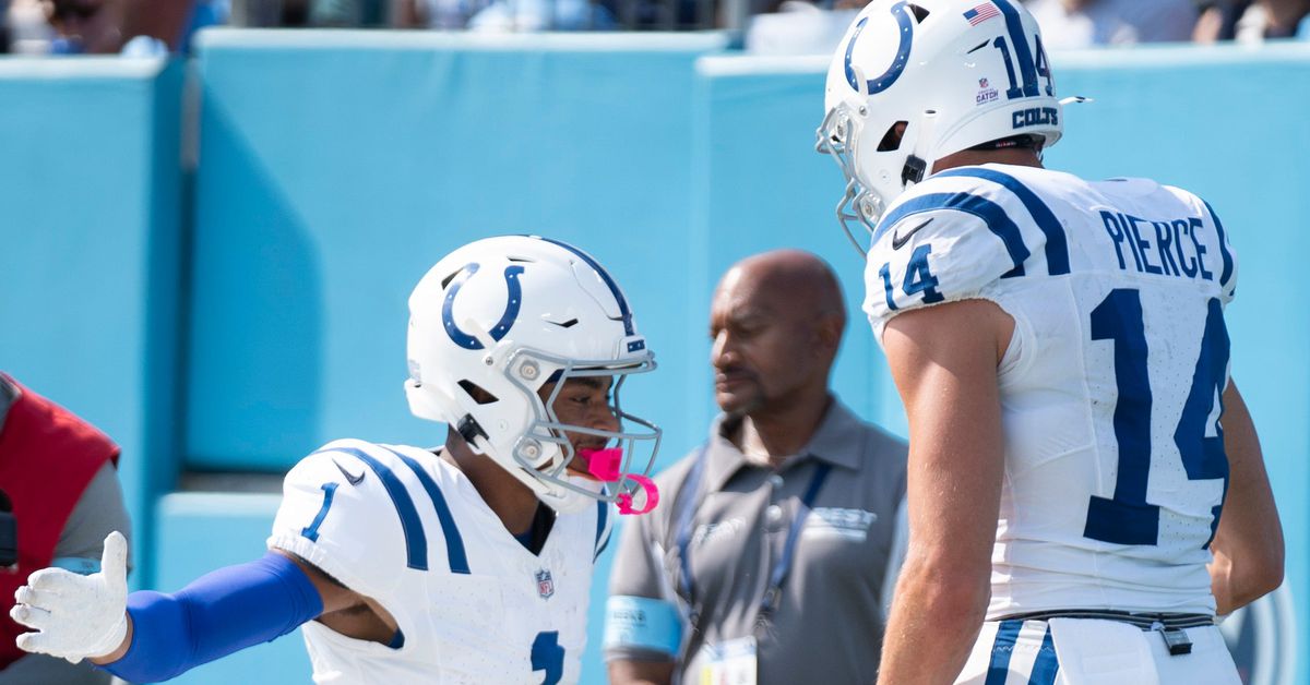 Pair of young Colts wideouts excelled at each of these respective receiving routes, per PFF