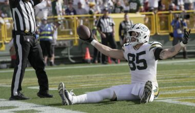Packers Top Plays of 2024, #9: Love’s laser through DB’s fingertips to a diving Kraft