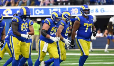 Rams Depth Chart: How does the offensive line look before 2025?