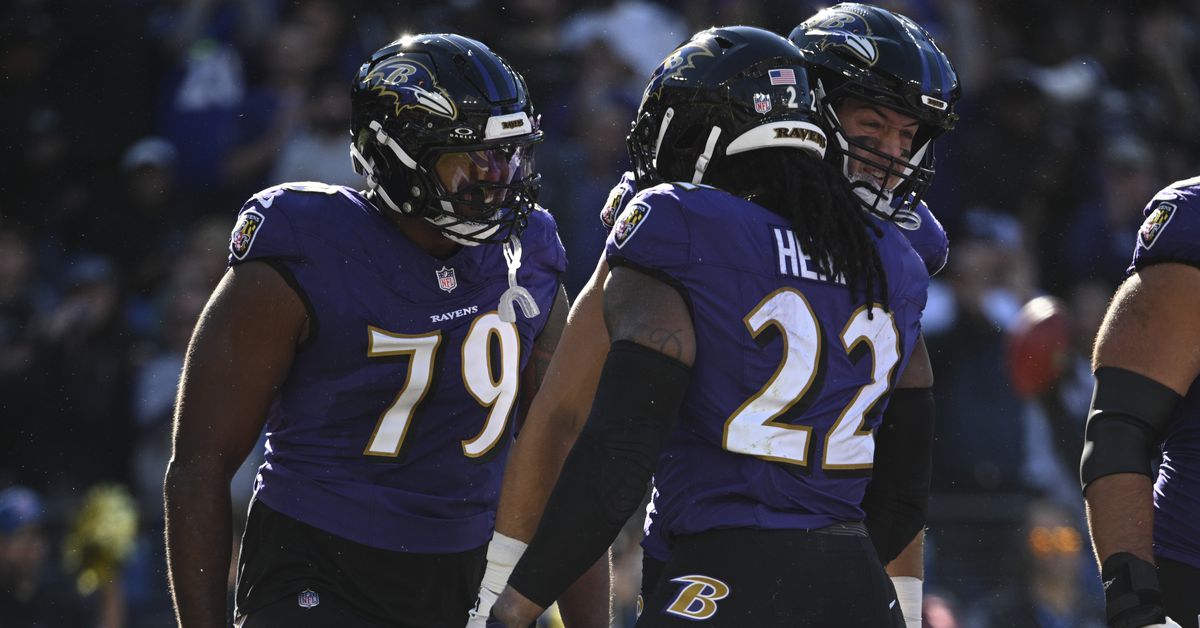 Ravens listed No. 1 ESPN’s NFL roster rankings for 2025