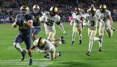 Should Notre Dame rotate games annually with the service academies?