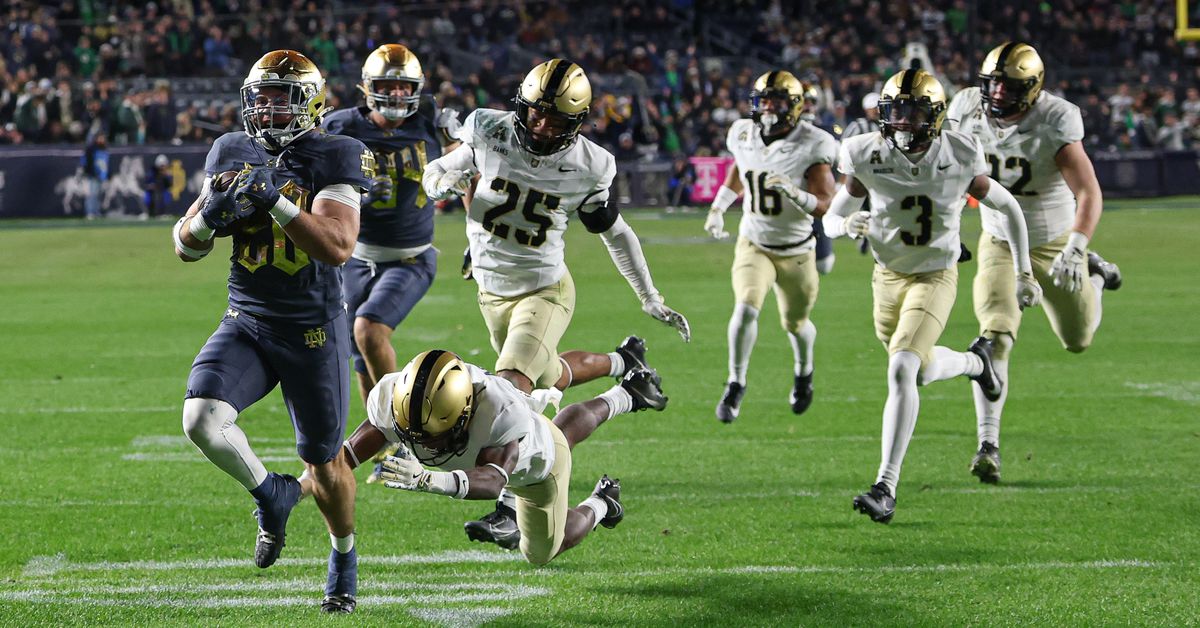 Should Notre Dame rotate games annually with the service academies?
