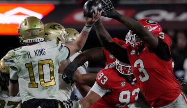 Chargers add Georgia LB C.J. Allen in new 2026 NFL mock draft