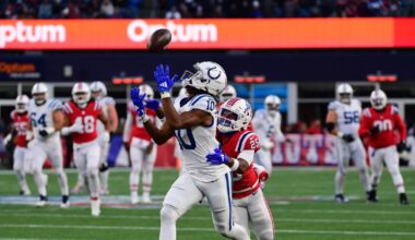 Too many drops from receivers are an issue within Colts offense