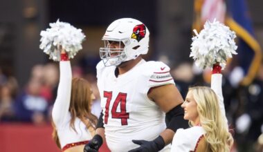 Arizona Cardinals fans think second year guard Isaiah Adams is the future of the position