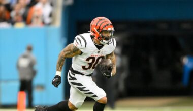 Chase Brown disrespected in NFL RB rankings, but he will face a daunting schedule in 2025