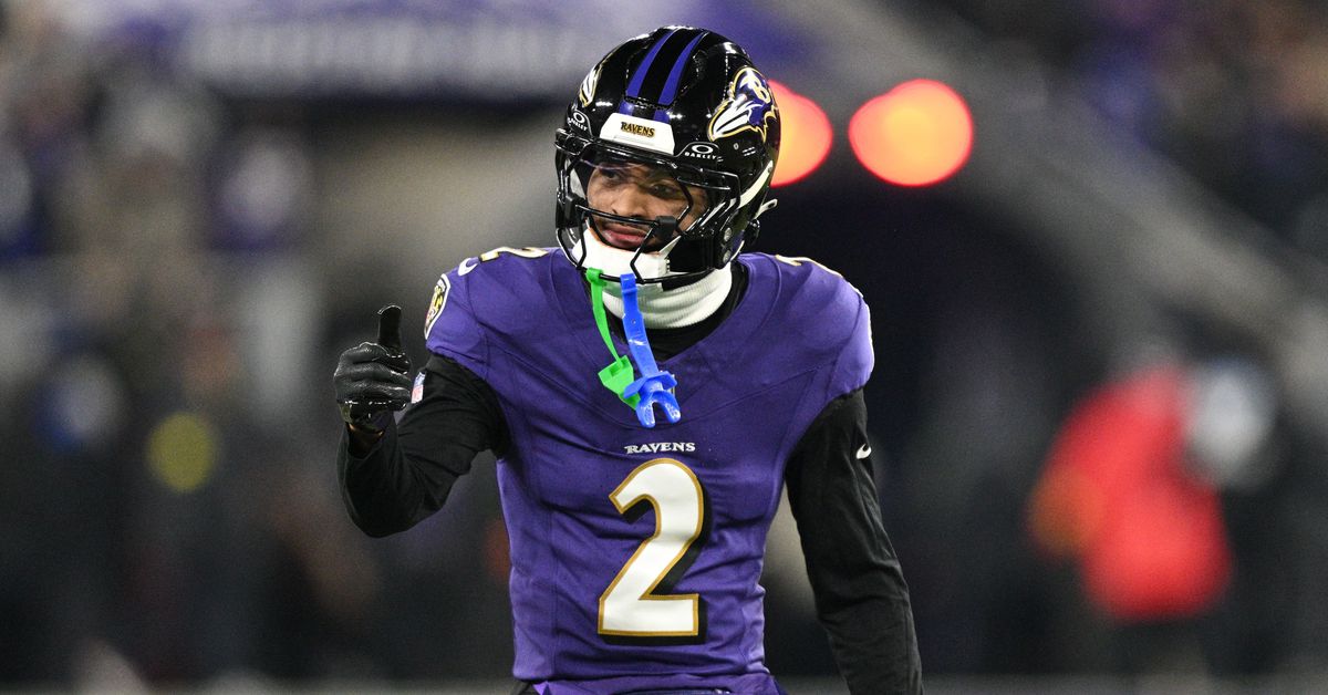 Ravens’ Nate Wiggins named to ‘all-breakout team’ for 2025