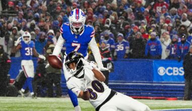 Baltimore Ravens could be down a key starter vs. Buffalo Bills in Week 1