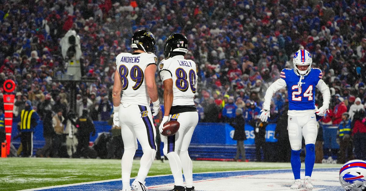 Who will lead the Ravens in receiving touchdowns in 2025?