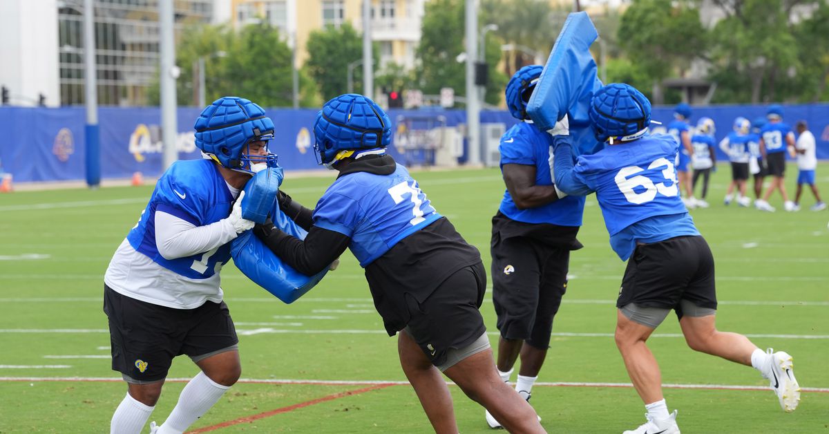 Do Rams have a top-10 offensive line?