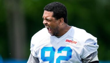 Lions training camp observations: Hendon Hooker, Marcus Davenport have big days