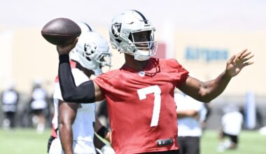 Raiders Reacts Survey: Will Raiders quarterback Geno Smith throw for 4,000 yards?