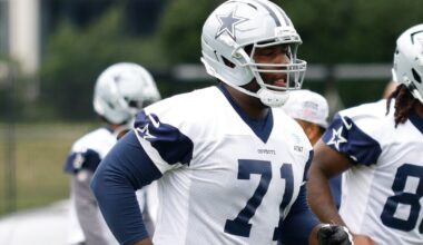 Dallas Cowboys practice: How Nate Thomas looked at left tackle