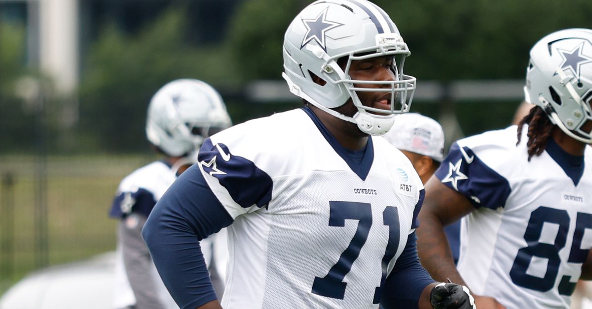 Dallas Cowboys practice: How Nate Thomas looked at left tackle