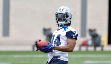 Dallas Cowboys rookie ranking on offense by quality depth in front of them