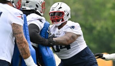 Patriots’ Layden Robinson feeling pressure to improve despite successful rookie season