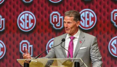 Brent Venables addresses blowouts by Texas in the Cotton Bowl