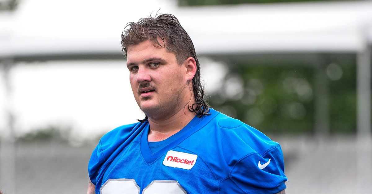 Detroit Lions 2025 training camp Day 1 observations: Tate Ratledge opens at center