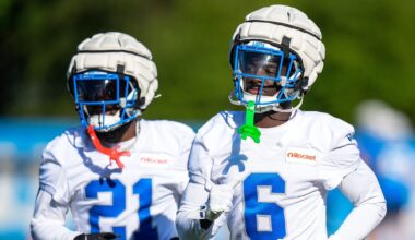 Lions injury updates: Terrion Arnold has calf injury, Derrick Barnes ‘fine’
