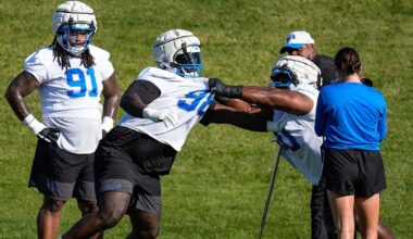 Detroit Lions training camp observations: Intensity ramps up on Day 3