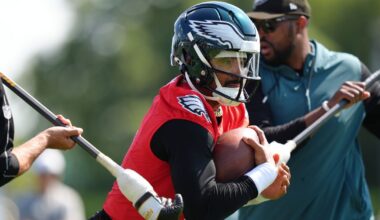 Eagles training camp: Live practice updates from Day 2