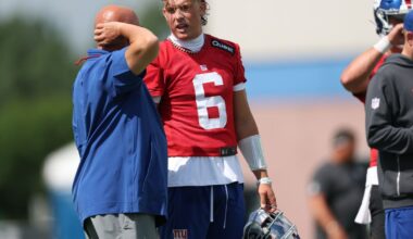 Giants training camp: What we learned on Day 1